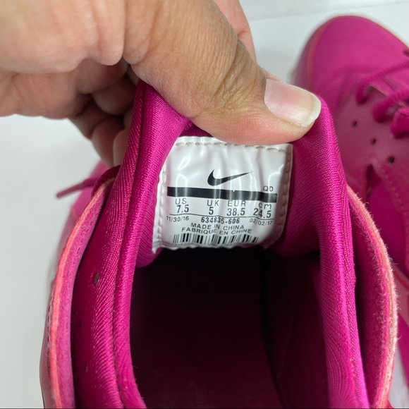 Nike Air Huarache Run Pink Size 7.5 - Picture 12 of 12